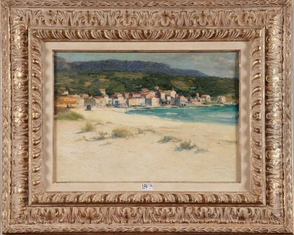 Le Lavandou Oil Painting by Louis Van Engelen