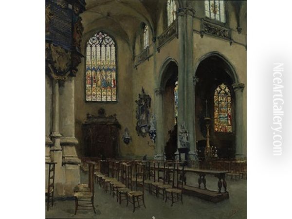 Kerkramen (church Windows) by Leo Engels