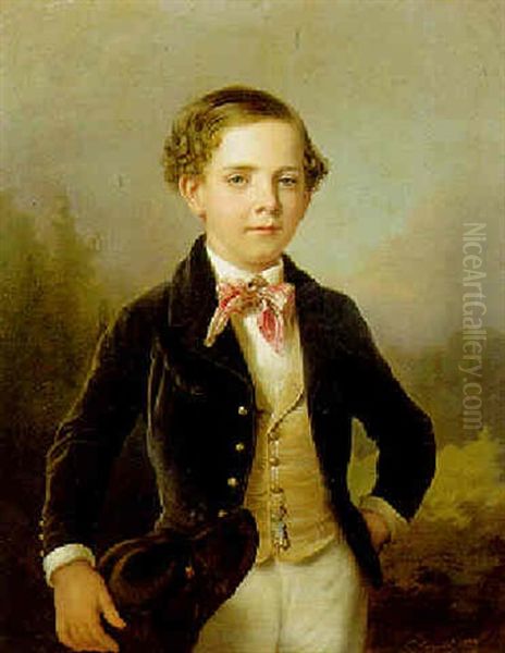 The Young Master by Edouard Von Engerth