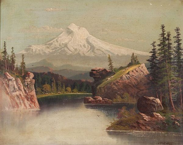 Mt. Hood Oil Painting by John Englehart