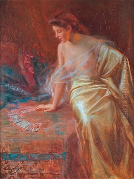 La Reussite Oil Painting by Delphin Enjolras