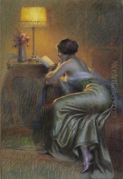 Le Roman Oil Painting by Delphin Enjolras