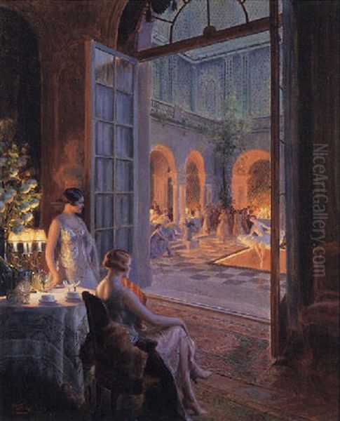 The Dance Oil Painting by Delphin Enjolras