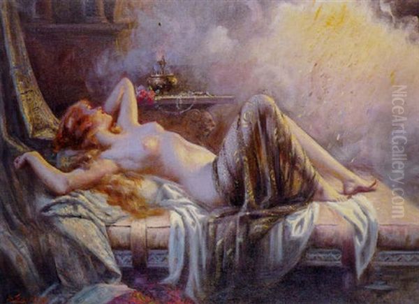 La Fortune Oil Painting by Delphin Enjolras