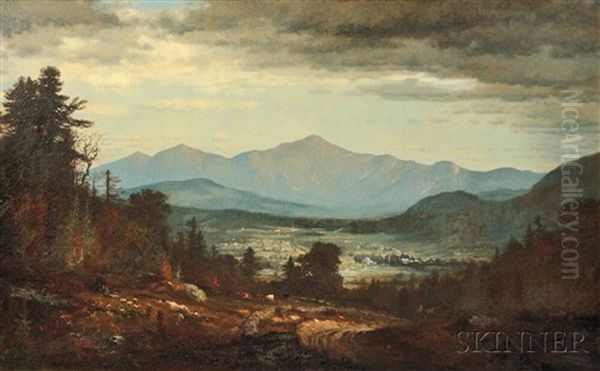 Across The Valley Oil Painting by John Joseph Enneking