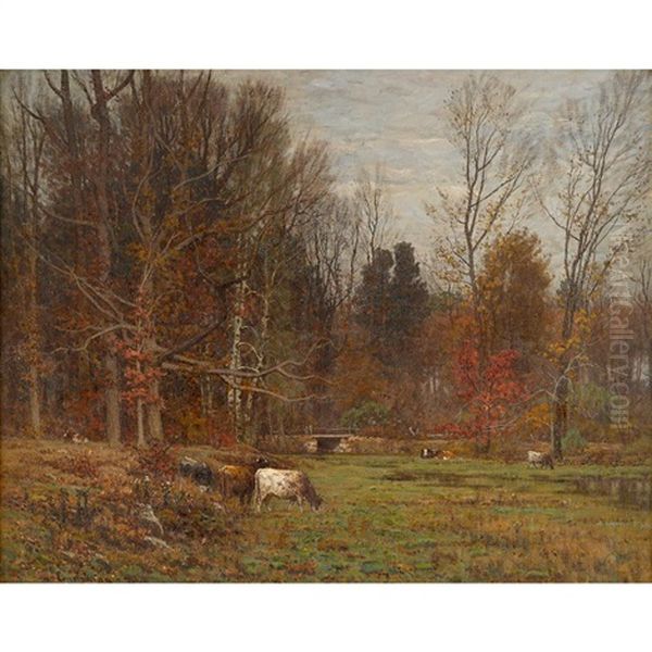 November Oil Painting by John Joseph Enneking