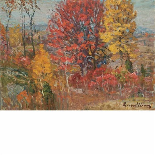 Autumn Tints by John Joseph Enneking