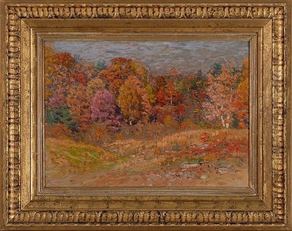 Fall Tints Oil Painting by John Joseph Enneking