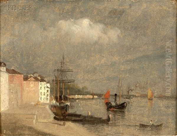 Grand Canal, Venice Oil Painting by John Joseph Enneking