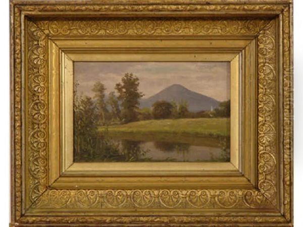 Pastoral Landscape Oil Painting by John Joseph Enneking