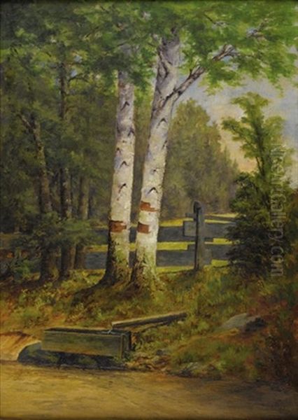 Maud's Spring Oil Painting by John Joseph Enneking