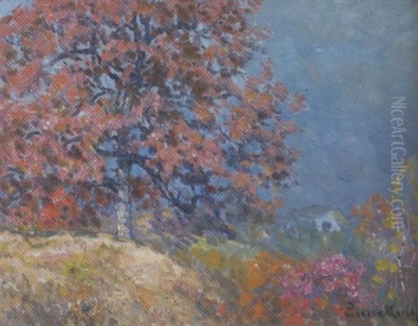 Oak Tree Oil Painting by John Joseph Enneking