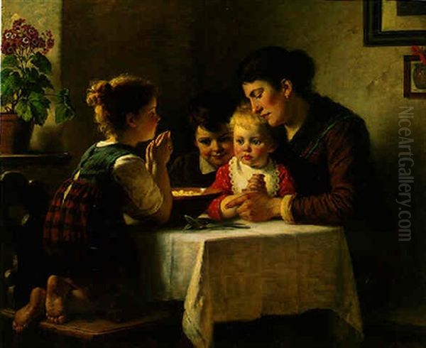 The Morning Meal by Rudolf Epp