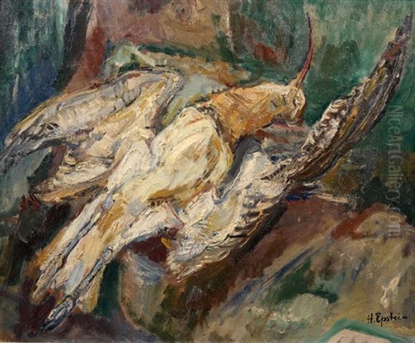 Nature Morte A L'oiseau Oil Painting by Henri Epstein