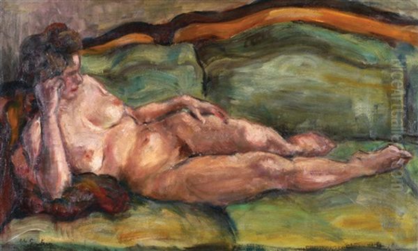 Nude Oil Painting by Henri Epstein