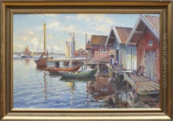 Sjobodar Oil Painting by Johan Ericson