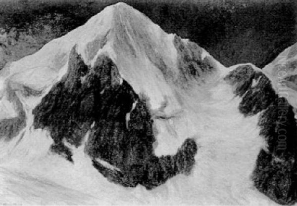 Die Konigsspitze Oil Painting by Franz Erler