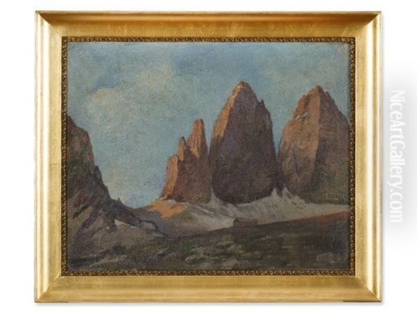 Dolomites Oil Painting by Franz Christoph Erler