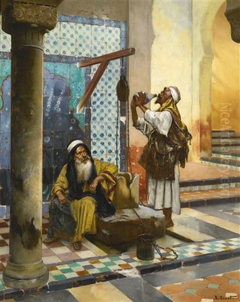 At The Well by Rudolf Ernst