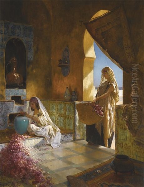 The Perfume Makers by Rudolf Ernst