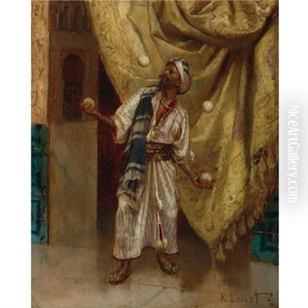 The Juggler by Rudolf Ernst