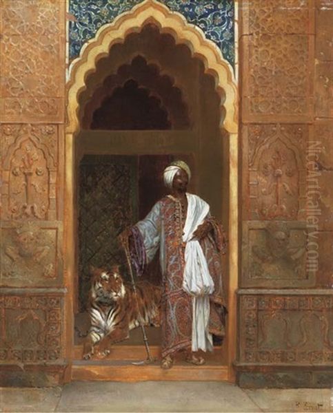 The Tiger Keeper by Rudolf Ernst