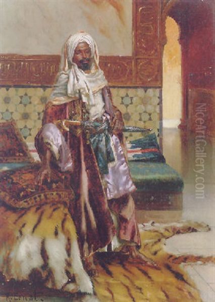 The Arab Prince Oil Painting by Rudolf Ernst