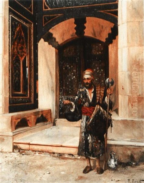 The Beggar by Rudolf Ernst