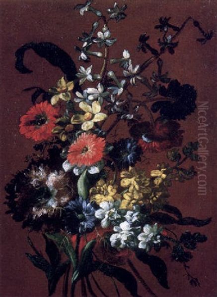 Ramo De Flores Oil Painting by Benito Espinos