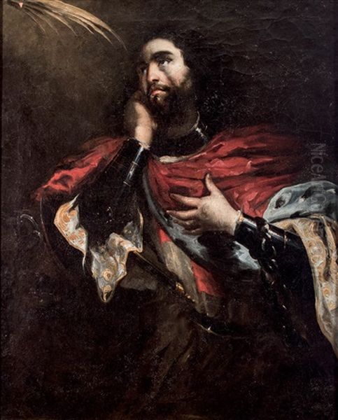 San Hermenegildo Oil Painting by Jeronimo Jacinto Espinosa