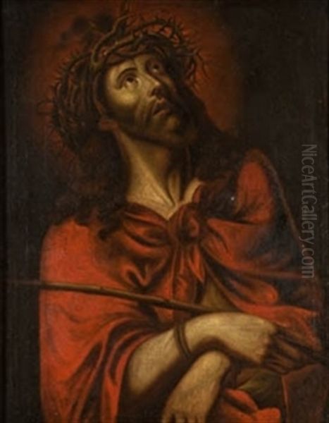 Ecce Homo Oil Painting by Jeronimo Jacinto Espinosa