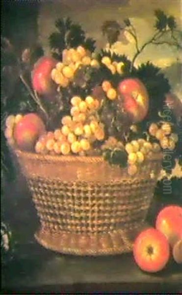 Fruchte- Und Blumenstilleben Oil Painting by Juan Bautista de Espinosa