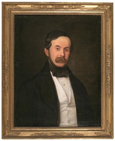 Retrato De Un Joven Oil Painting by Antonio Maria Esquivel Suarez de Urbina