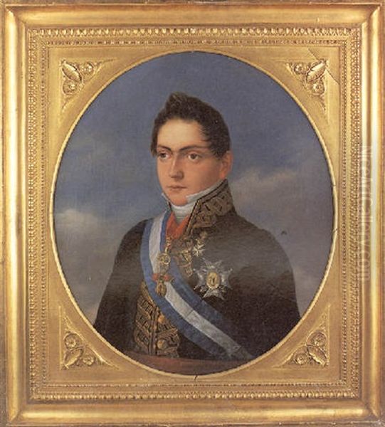 Retrato De Infante De Espana Oil Painting by Antonio Maria Esquivel Suarez de Urbina