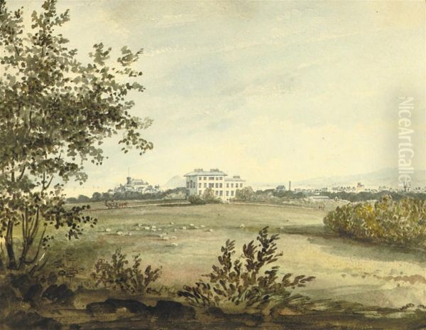 Kilrush House Oil Painting by William Ashford