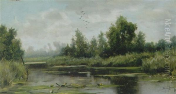 Plasgezicht Oil Painting by Johannes Cornelis van Essen