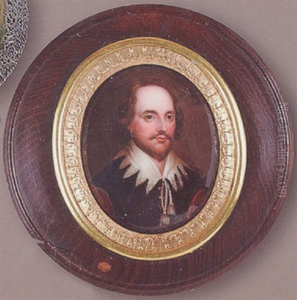 Portrait Of William Shakespeare Oil Painting by William Essex