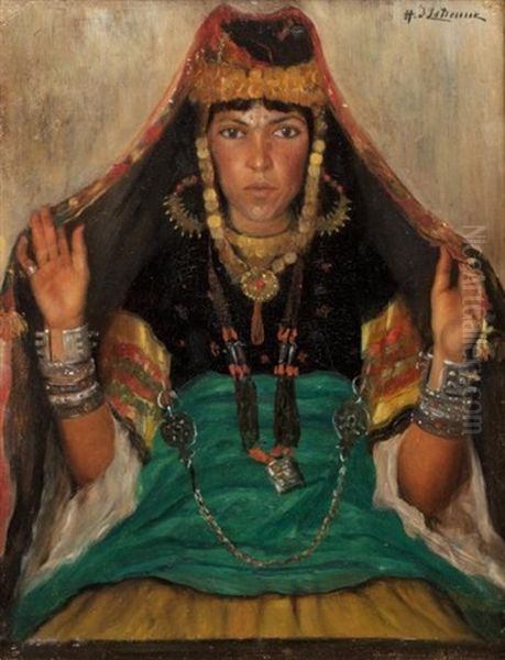 Ouled Nail Oil Painting by Henry d' Estienne