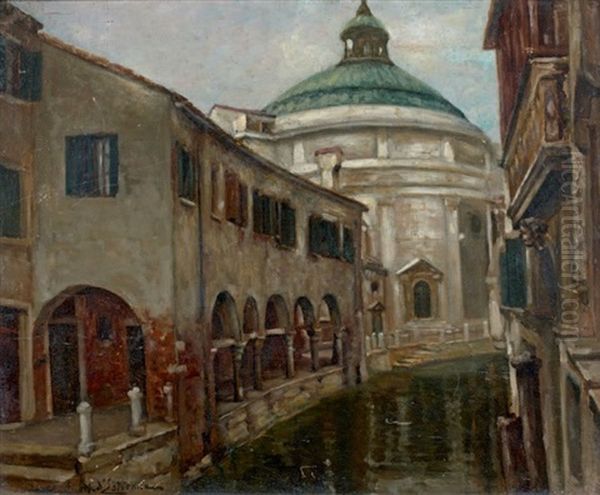 Venise Oil Painting by Henry d' Estienne