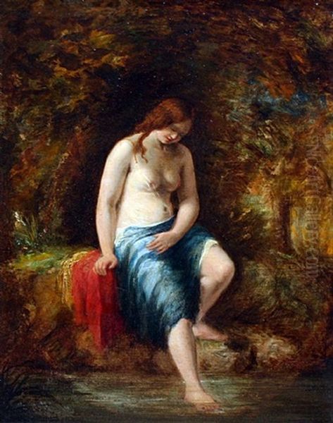 Fanciulla Oil Painting by William Etty