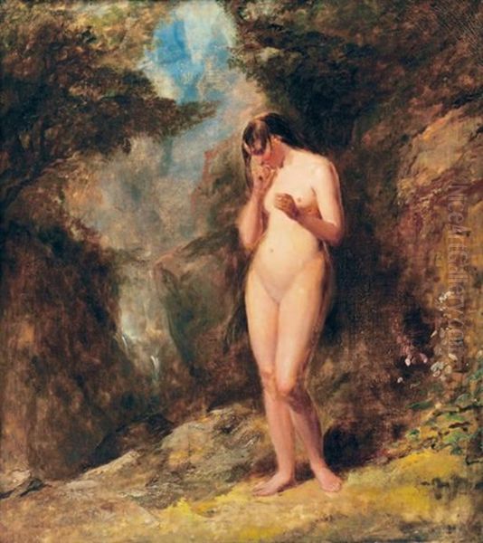 Allegorie De La Source Oil Painting by William Etty