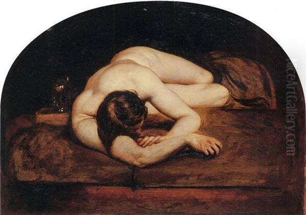 Despair Oil Painting by William Etty