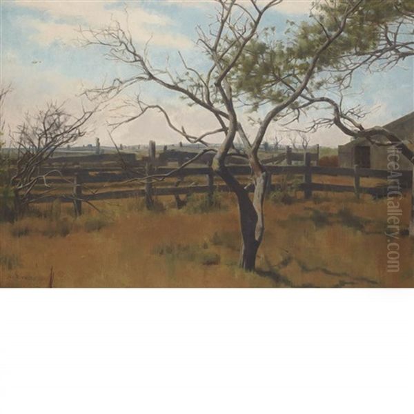 Rural Reverie Oil Painting by Joseph Evans