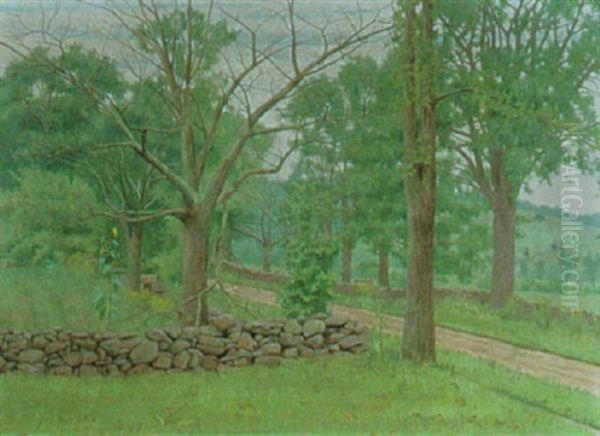 The Road To Athol Oil Painting by Joseph Evans