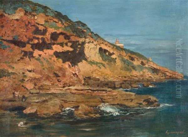 Le Phare De Tipaza, 1898 Oil Painting by Henri Evenepoel