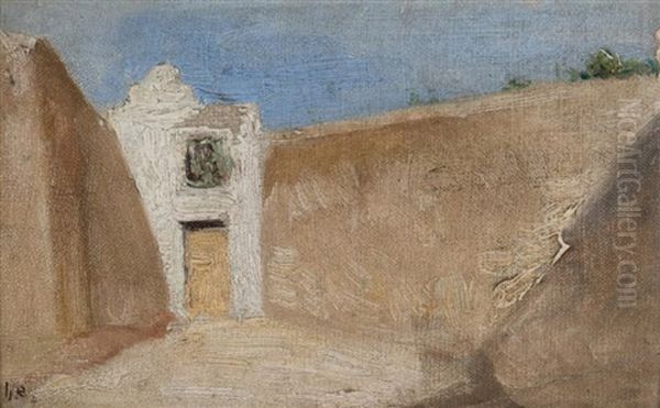 La Maison Blanche, 1897 Oil Painting by Henri Evenepoel