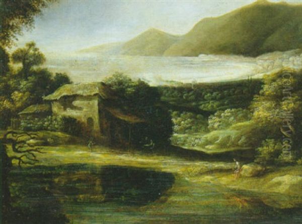 Paesaggio Costiero Oil Painting by Allaert van Everdingen