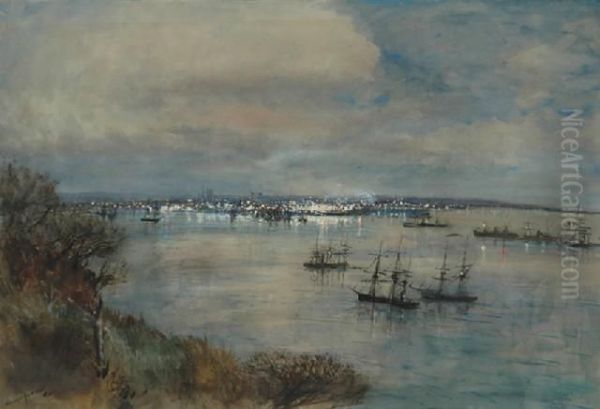 Williamstown Oil Painting by Julian Rossi Ashton