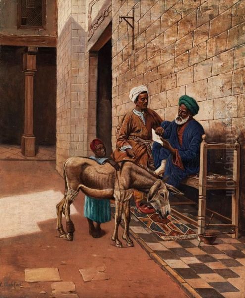 Orientalische Genreszene Oil Painting by N. Ashton