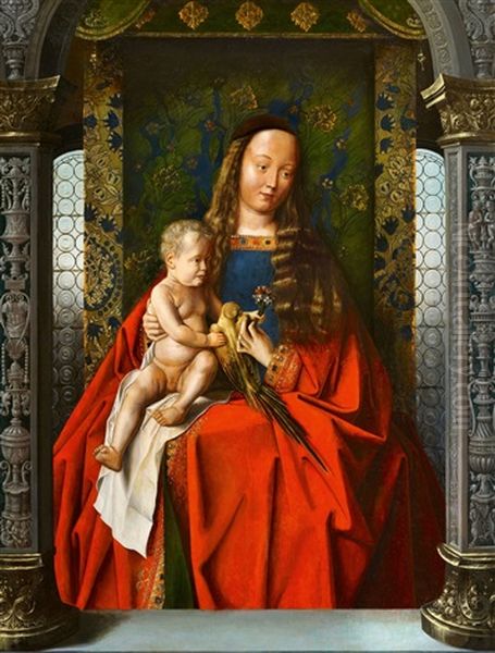 Madonna Mit Kind Oil Painting by Jan Van Eyck